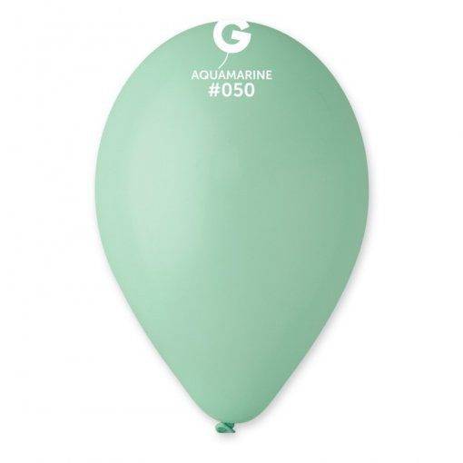 100 BALÕES LATEX 12'' COR AQUAMARINE