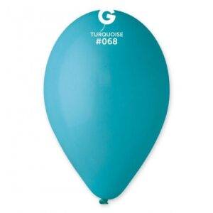 100 BALÕES LATEX 12'' COR TURQUOISE
