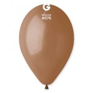 100 BALÕES LATEX 12'' COR MOCHA