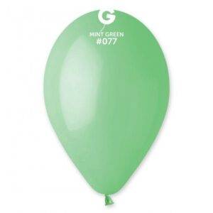 100 BALÕES LATEX 12'' COR MINT GREEN