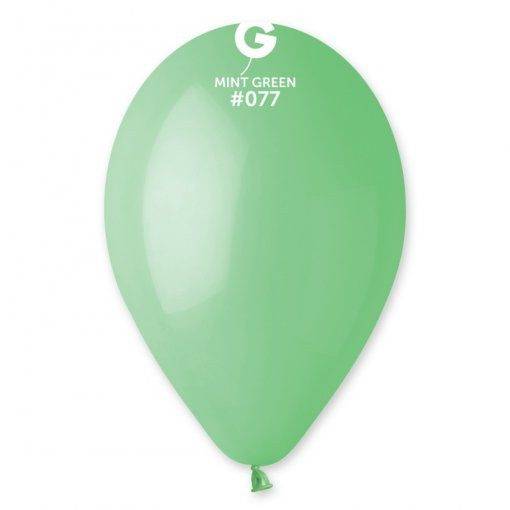 100 BALÕES LATEX 12'' COR MINT GREEN
