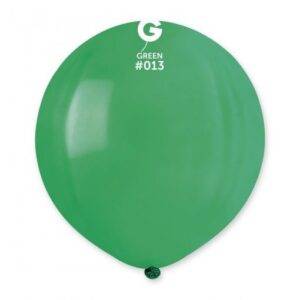 50 BALÕES LATEX 19'' COR GREEN