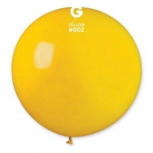 10 BALÕES LATEX 40'' COR YELLOW