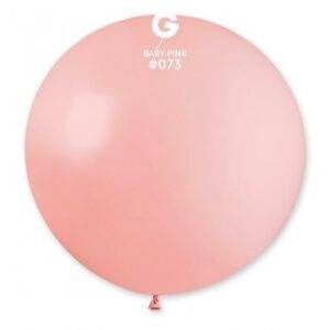 10 BALÕES LATEX 40'' COR BABY PINK