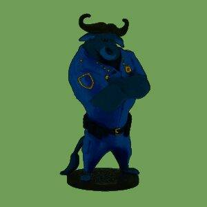 Bullyland Figura de Brincar Chefe Bogo