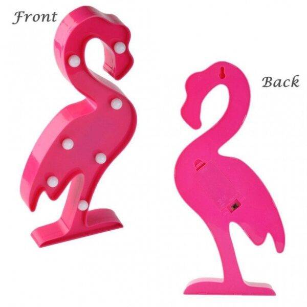LUZES LED COM DESIGN FLAMINGO