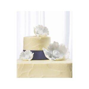 FLORES DE PORCELANA PARA BOLO DE CASAMENTO