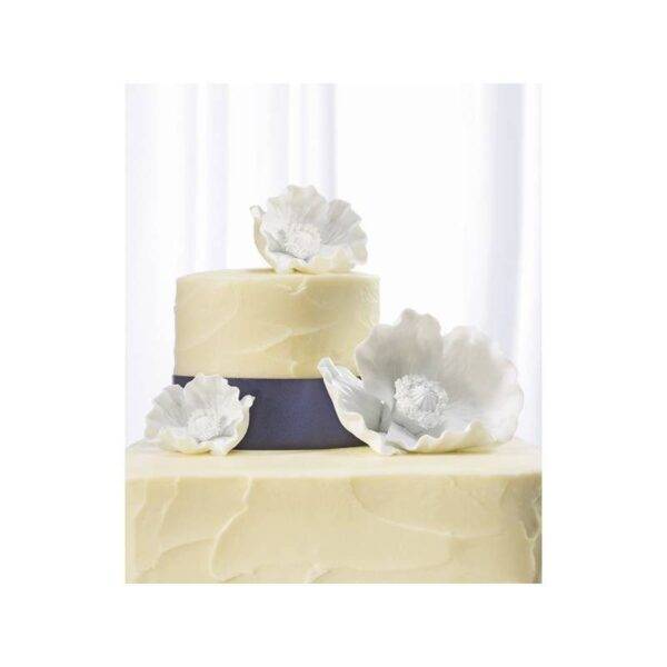 FLORES DE PORCELANA PARA BOLO DE CASAMENTO