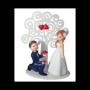 FIGURA TOPO DE BOLO BRIDALS TREE