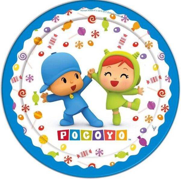 Pratos 18 cm Pocoyo
