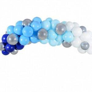 Guirlanda de balão - azul, 200 cm