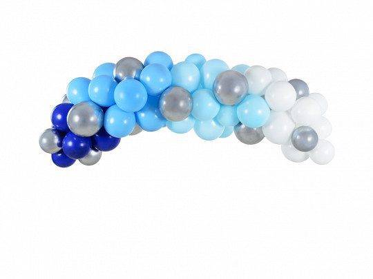 Guirlanda de balão - azul, 200 cm