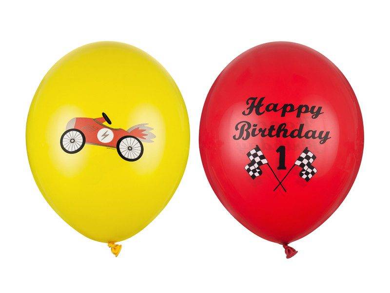 Balões 30 cm, feliz aniversário, mix Feliz Aniversário