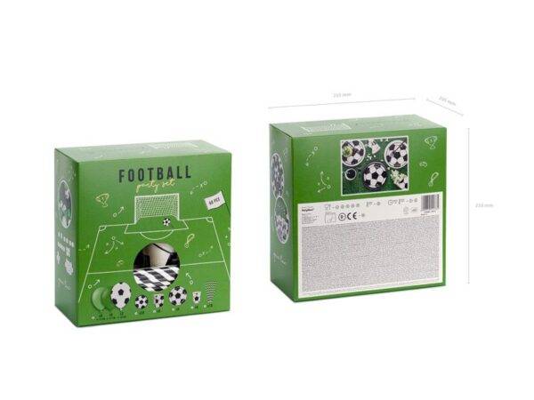 Conjunto de decorações para festas - Futebol, mix