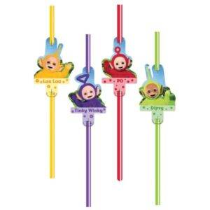 Teletubbies - Palhinhas temáticas para festa de aniversário