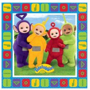 Teletubbies - Guardanapos para festa de aniversário