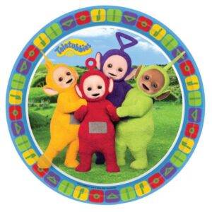 Teletubbies - Pratos descartáveis para festa