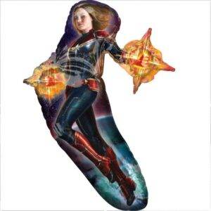 Capitão Marvel - balão de foil SuperShape