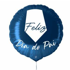BALÃO FOIL DIA DO PAI GRAVATA AZUL ESCURO