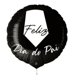BALÃO FOIL DIA DO PAI GRAVATA PRETO