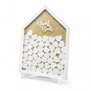 MOLDURA GUEST BOOK EM MADEIRA 30,5X43 CM
