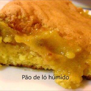 PÃO DE LÓ HÚMIDO