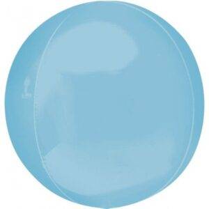 BALÃO FOIL ORBZ 38X40CM AZUL CLARO