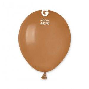 100 BALÕES LATEX 5'' COR MOCHA