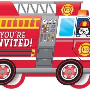 Convites Carro dos Bombeiros