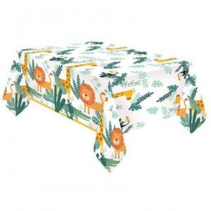 TOALHA DE MESA 1,2 X 1,8M GET WILD - SAFARI
