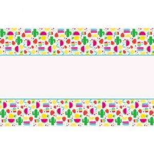 TOALHA DE MESA SWEET & SUCCULENT 1,37X2,74M