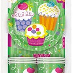 PACK DE FESTA PARA 8 PESSOAS CUPCAKE PARTY