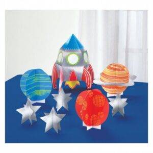 8 KITS DE DECORAÇÃO DE MESA ESPAÇO