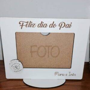 Moldura personalizável Dia do Pai