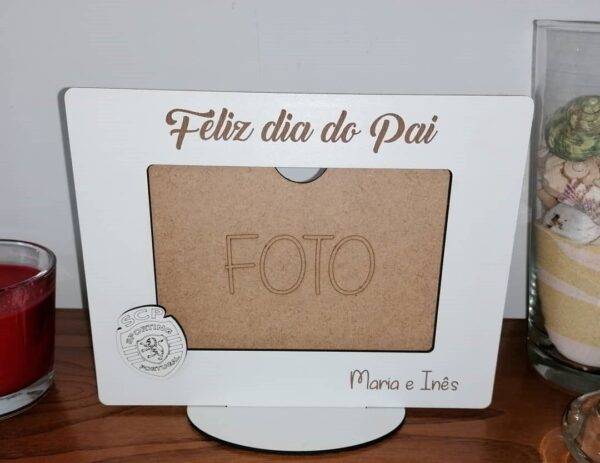 Moldura personalizável Dia do Pai