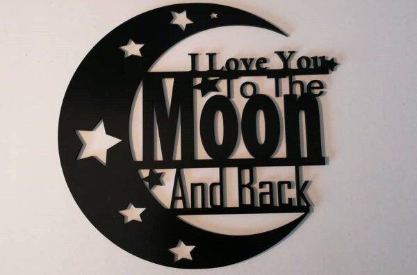 Lua em MDF