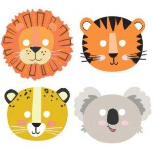 8 MÁSCARAS GET WILD - SAFARI