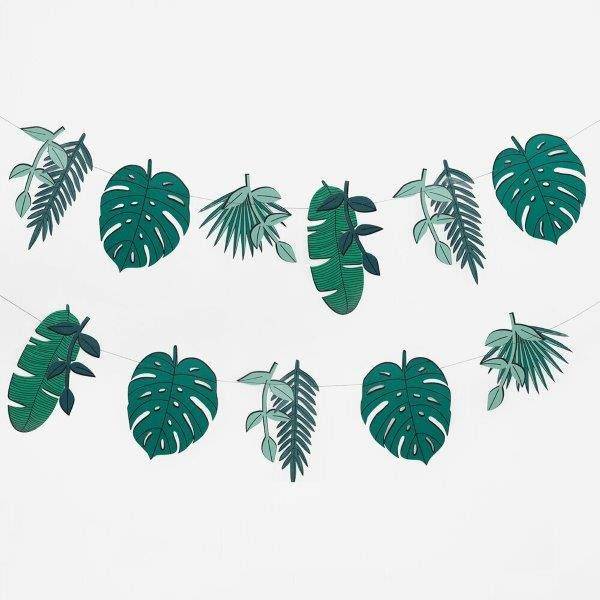 12 Decorações Tropical em Papel