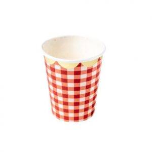 8 COPOS 255 ML PICNIC DOURADO FOIL