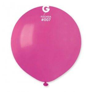 50 BALÕES LATEX 19'' COR FUCHSIA