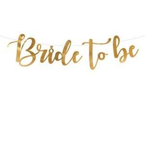 Grinalda Bride To Be Script Ouro