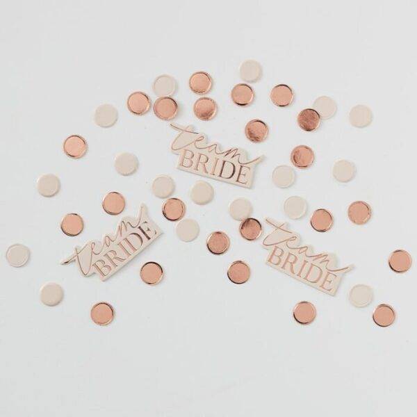 Confettis Team Bride