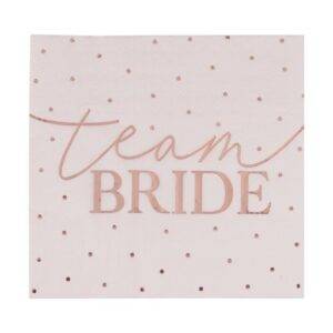 Guardanapos Foil Team Bride