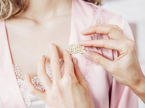 Pin Bride Branco