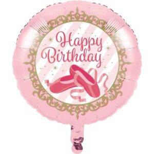 Balão Foil 18" Ballet Twinkle Toes