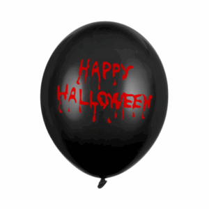 6 BALÕES LATEX 30 CM HAPPY HALLOWEEN