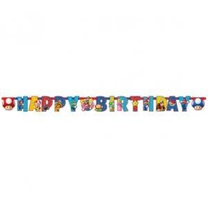 Grinalda Happy Birthday Super Mario Bros