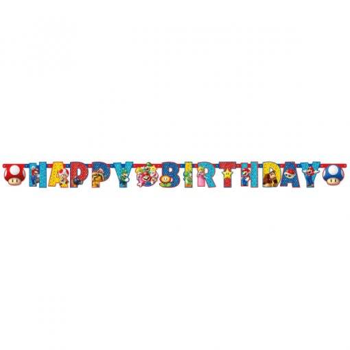 Grinalda Happy Birthday Super Mario Bros
