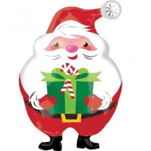 BALÃO DE FOIL PAI NATAL