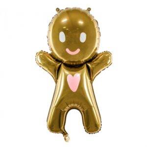 Balão de foil Gingerbread man 